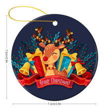 Charger l'image dans la galerie, Décoration ronde de Noël Personnalisé avec photo ou logo