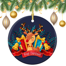 Charger l'image dans la galerie, Décoration ronde de Noël Personnalisé avec photo ou logo