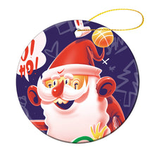 Charger l'image dans la galerie, Décoration/ornement ronde Céramique de Noël GY0902007 impression personnalisée avec texte photo logo motif