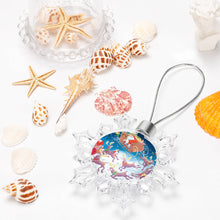 Charger l'image dans la galerie, Décoration / ornement de Noël en forme de flocon de neige à vendre personnalisé avec motif photo logo texte