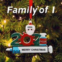 Charger l'image dans la galerie, Décoration/ornement de Noël de poupée avec seringue GY0902041 impression personnalisé avec image motif logo texte