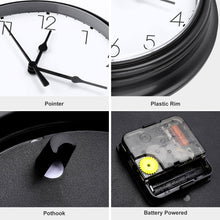 Charger l'image dans la galerie, Horloge murale de style européen personnalisée avec texte photo logo motif