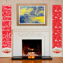 Charger l'image dans la galerie, Peinture suspendue de symétrie en armure toile GY0903159 Personnalisé avec texte