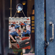 Charger l'image dans la galerie, Peinture suspendue de plaque de bois (Vague 20×30cm) GY0903174 Personnalisé