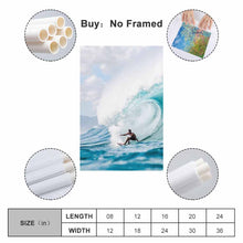 Charger l'image dans la galerie, Peinture suspendue Version verticale 2:3 image unique GY0903210 Personnalisé avec photo