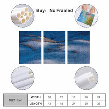 Charger l'image dans la galerie, Peinture suspendue Version verticale 2:3 GY0903213 Personnalisé (Conception de trois panneaux, une image)