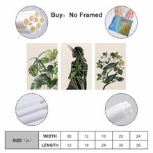 Charger l'image dans la galerie, Peinture suspendue Version verticale 2:3 GY0903214 Personnalisé (Différentes images de conception des trois panneaux)