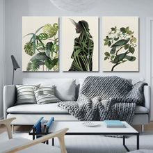 Charger l'image dans la galerie, Peinture suspendue Version verticale 2:3 GY0903214 Personnalisé (Différentes images de conception des trois panneaux)