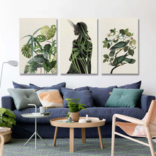 Charger l'image dans la galerie, Peinture suspendue Version verticale 2:3 GY0903214 Personnalisé (Différentes images de conception des trois panneaux)