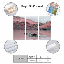 Charger l'image dans la galerie, Peinture suspendue Version verticale 1:2 GY0903215 Personnalisé (Conception de trois panneaux, une image)