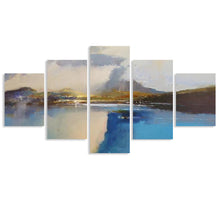 Charger l'image dans la galerie, Peinture suspendue verticale Combinaison GY0903231 Personnalisé (Conception à cinq panneaux, une image)