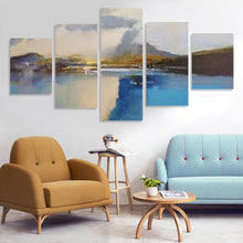 Charger l'image dans la galerie, Peinture suspendue verticale Combinaison GY0903231 Personnalisé (Conception à cinq panneaux, une image)