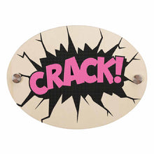 Charger l'image dans la galerie, Plaque de porte en bois (ovale) GY0903287 Personnalisé avec photo et prénom