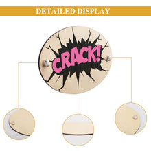 Charger l'image dans la galerie, Plaque de porte en bois (ovale) GY0903287 Personnalisé avec photo et prénom