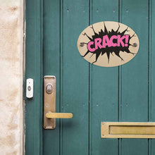 Charger l'image dans la galerie, Plaque de porte en bois (ovale) GY0903287 Personnalisé avec photo et prénom