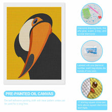 Charger l'image dans la galerie, Peinture diamant avec diamant rond (style toile) personnalisé avec photo text