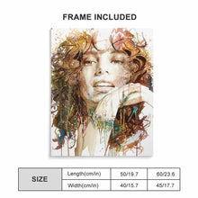 Charger l'image dans la galerie, Peinture suspendue en coton et lin avec cadre GY0903382 Personnalisé avec photo et image