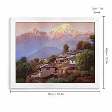 Charger l'image dans la galerie, Peinture diamant version horizontale (cadre intérieur / rond) personnalisé