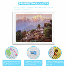 Charger l'image dans la galerie, Peinture diamant version horizontale (cadre intérieur / rond) personnalisé