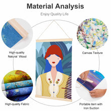 Charger l'image dans la galerie, Peinture suspendue (cadre d'aspiration magnétique) GY0903439 Personnalisé avec image