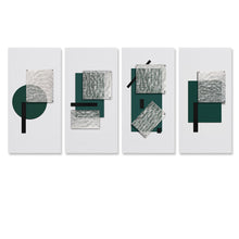 Charger l'image dans la galerie, Peinture suspendue Version verticale 1:2 GY0903487 Personnalisé (Quatre panneaux avec différentes conceptions d'image)