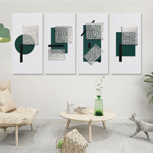 Charger l'image dans la galerie, Peinture suspendue Version verticale 1:2 GY0903487 Personnalisé (Quatre panneaux avec différentes conceptions d'image)