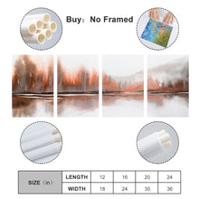 Charger l'image dans la galerie, Peinture suspendue Version verticale 2:3 GY0903488 Personnalisé (Conception de quatre panneaux, une image)