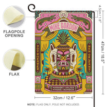 Charger l'image dans la galerie, Drapeau decoratif/drapeau de jardin en lin GY0904009 impression personnalisé avec motif logo image texte