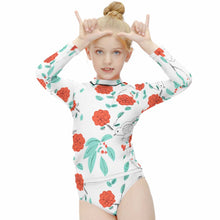 Charger l'image dans la galerie, Maillot de bain/Surf à manches longues fille deux pièces NT020 impression personnalisé avec photo motif logo texte