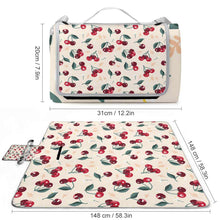 Charger l'image dans la galerie, Tapis de pique-nique carré imperméable design vous-même Q003 impression personnalisé avec logo image photo texte