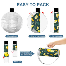 Charger l'image dans la galerie, Tapis de pique-nique extérieur rond Q004 impression personnalisé avec photo logo motif texte