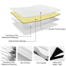 Charger l'image dans la galerie, Tapis de pique-nique extérieur rond Q004 impression personnalisé avec photo logo motif texte