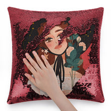 Charger l'image dans la galerie, Impression des multi-images/image unqiue Accueil taie d'oreiller à paillettes Coussin de siège personnalisé avec photo motif logo texte