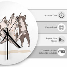 Charger l'image dans la galerie, Horloge murale sans échelle décorative personnalisée avec photo motif texte logo image