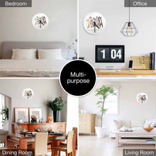 Charger l'image dans la galerie, Horloge murale sans échelle décorative personnalisée avec photo motif texte logo image