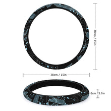 Charger l'image dans la galerie, Housse couvre de volant de voiture personnalisée avec motif texte logo image