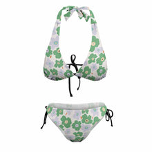 Charger l'image dans la galerie, Bikini triangle deux pièces ample grande taille femme BK2131 personnalisé avec photo logo motif texte