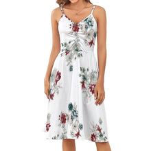 Charger l'image dans la galerie, Impression Multi-Image Femme T-Shirt Robe Longue Col Ras du Cou Oversize AQT Personnaliser avec Photos Motif Texte Logo