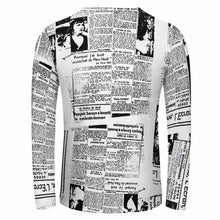 Charger l'image dans la galerie, T-shirt à manches longues Homme EL Cool personnalisé avec photo logo texte motif (impression d'image unique)