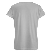 Charger l'image dans la galerie, Impression d’image unique T-shirt original ample décontracté en col V grande taille femme dodu VT personnalisé avec photo logo texte motif