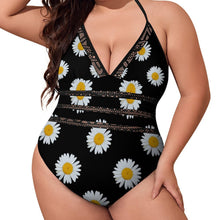 Charger l'image dans la galerie, Maillot de bain une pièce femme charmante grande taille personnalisé avec photo logo motif texte (conception une image)