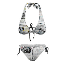 Charger l'image dans la galerie, Bikini triangle avec bretelles réglables ample grande taille femme BK2131 personnalisé avec photo logo motif texte (conception multi-images)
