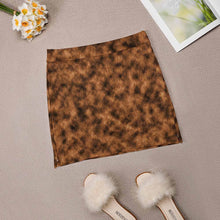 Charger l'image dans la galerie, Mini-jupe short jupe courte droite femme grande taille AMQ personnalisée avec motif photo logo texte (impression des multi-images)