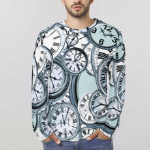 Charger l'image dans la galerie, T-shirt à manches longues Homme Fashion personnalisé avec photo logo texte motif (Impression des multi-images)