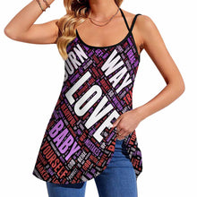 Charger l'image dans la galerie, Impression des multi-images camisole sport chic grande taille femme dodu MK personnalisé avec motif photo logo texte