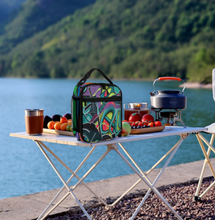 Charger l'image dans la galerie, Sac repas isotherme / Sac fourre-tout thermique personnalisé avec photo motif texte (conception multi-images)