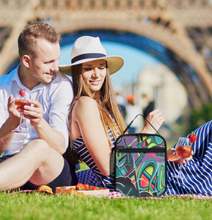 Charger l'image dans la galerie, Sac repas isotherme / Sac fourre-tout thermique personnalisé avec photo motif texte (conception multi-images)