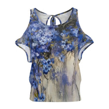 Charger l'image dans la galerie, Robe t-shirt tee shirt OFF Shoulder AUT pour femme grandes tailles personnalisé avec photo motif texte logo (impression multi-images)