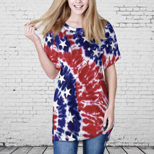 Charger l'image dans la galerie, Impression multi-images pour femmes T-shirt robe longue col rond surdimensionné Oversize AQT personnaliser avec photos motif texte logo