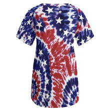 Charger l'image dans la galerie, Impression multi-images pour femmes T-shirt robe longue col rond surdimensionné Oversize AQT personnaliser avec photos motif texte logo